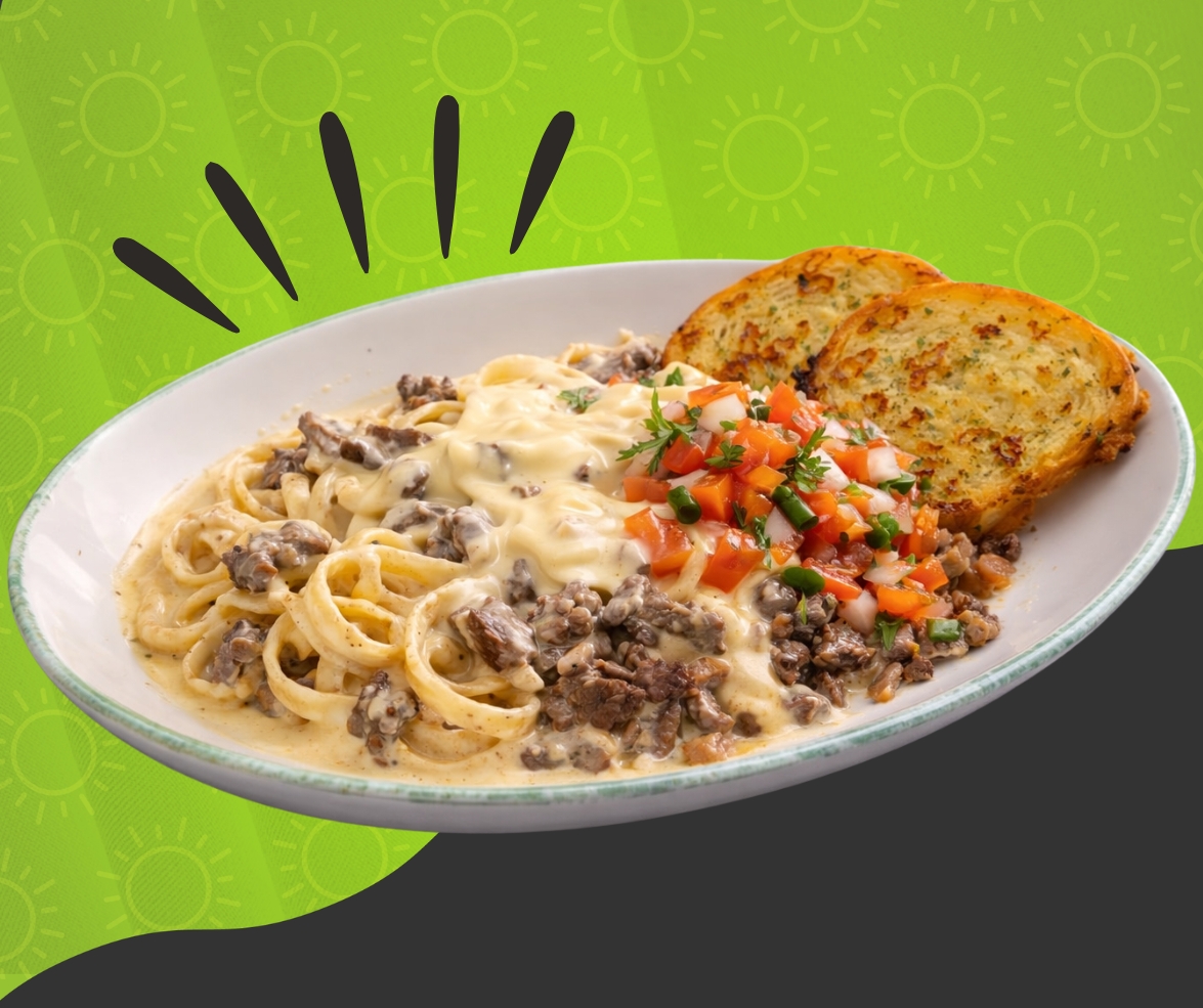 Carne Asada Alfredo Fettuccine